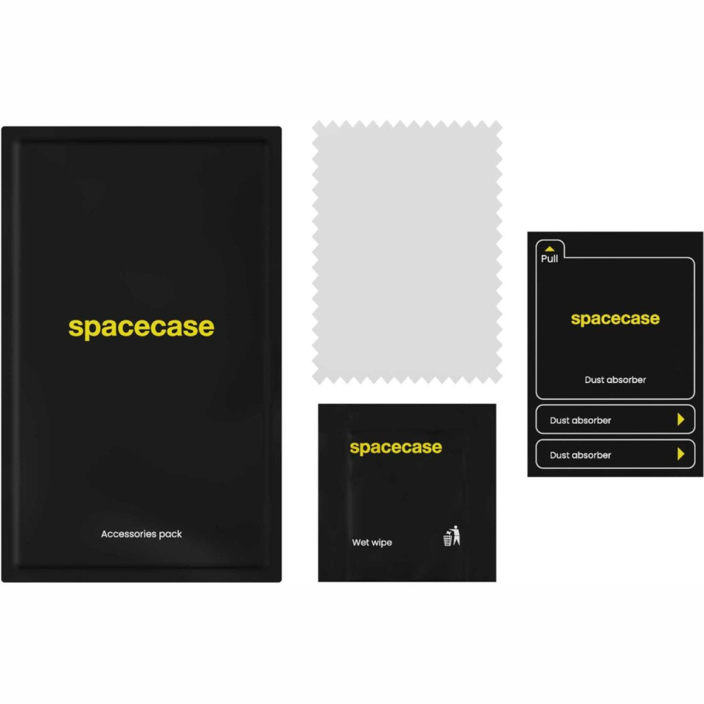 Tempered Glass Samsung Galaxy A17 Spacecase Full Cover Glass Full Face Αντιχαρακτικό Γυαλί Προστασίας Οθόνης - Black (5905719132583)