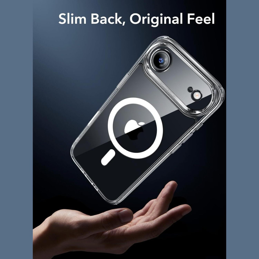 Θήκη iPhone Air ESR Classic Hybrid Magnetic Ανθεκτική με MagSafe & Κάλυμμα για Camera Control - Clear (4894240282915)