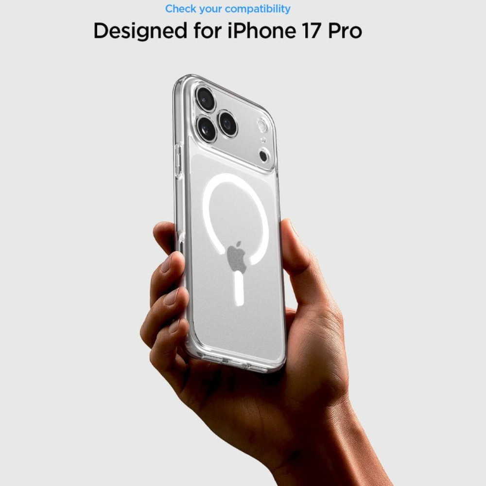 Θήκη iPhone 17 Pro Spigen Ultra Hybrid MagFit Ανθεκτική Σκληρή με MagSafe - Frost / White (ACS10350)