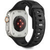 Λουράκι Apple Watch Ultra/SE/11/10/9/8/7/6/5/4 (49/46/45/44mm) Tech-Protect Iconband Line Σιλικόνης - Black (5906302333455)