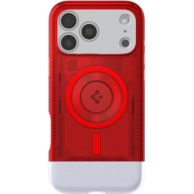 Θήκη iPhone 17 Pro Max Spigen Classic C1 MagFit Ανθεκτική Σκληρή με MagSafe - Ruby (ACS10295)