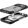 Θήκη iPhone 17 Pro Max UAG Pathfinder Clear Ανθεκτική με MagSafe - Ice / Silver (114552114333)