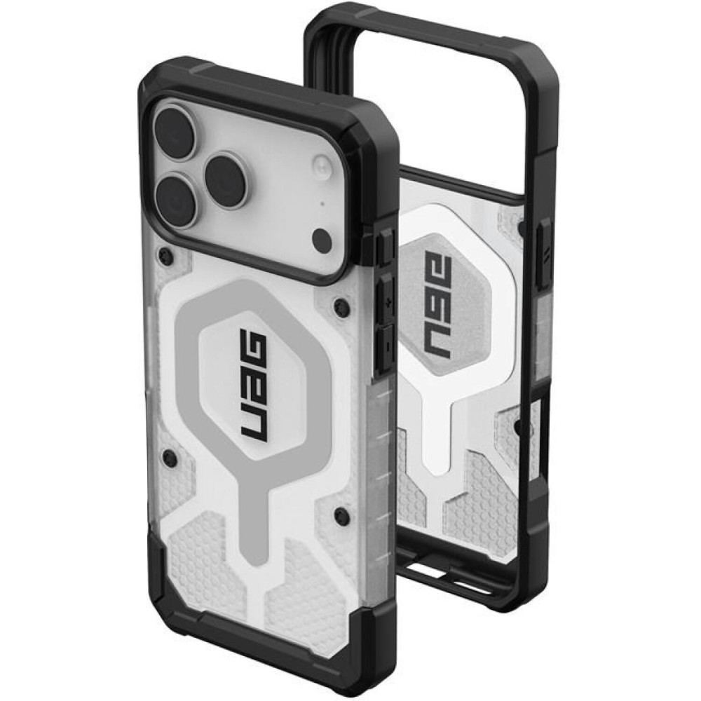 Θήκη iPhone 17 Pro Max UAG Pathfinder Clear Ανθεκτική με MagSafe - Ice / Silver (114552114333)