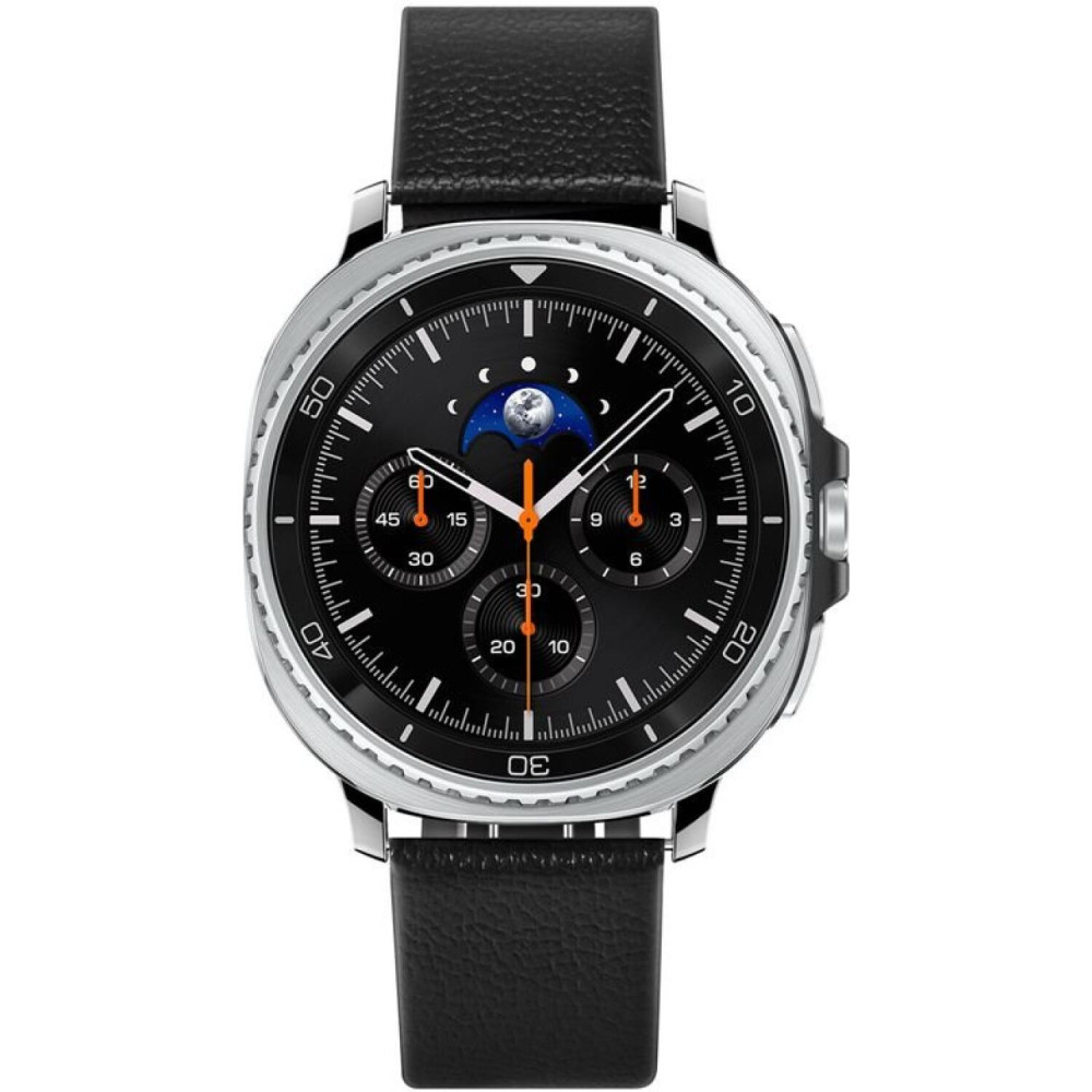 Λουράκι Samsung Galaxy Watch 8 Classic / Watch 8 (46/44/40mm) Spigen Enzo Δερμάτινο - Black (AMP10119)