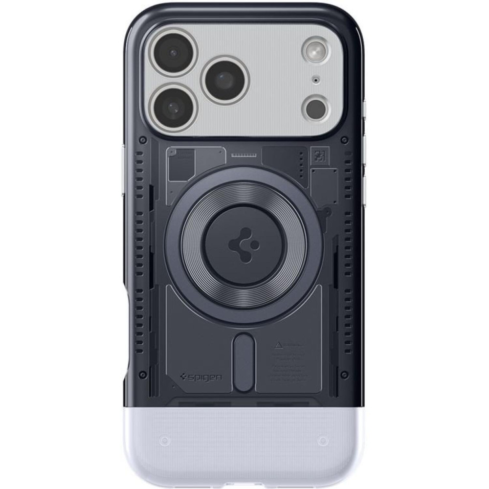 Θήκη iPhone 17 Pro Spigen Classic C1 MagFit Ανθεκτική Σκληρή με MagSafe - Graphite (ACS10357)