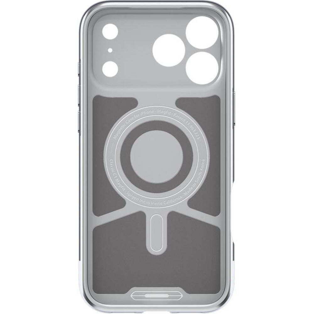 Θήκη iPhone 17 Pro Spigen Classic C1 MagFit Ανθεκτική Σκληρή με MagSafe - Graphite (ACS10357)