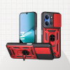 Θήκη Xiaomi Poco C85 4G Bodycell Armor Slide Ανθεκτική με Κάλυμμα για την Κάμερα & Μεταλλικό Ring Holder - Red (5206015084331)