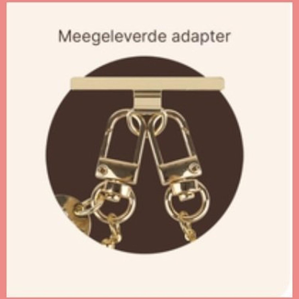 Λουράκι Λαιμού AVY Nylon Crossbody Strap Αποσπώμενο για Θήκες Κινητών / Smartphones - Rose Twist (8719246497919)