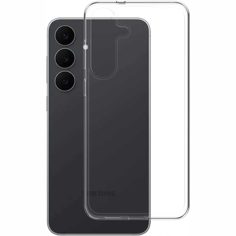 Θήκη Samsung Galaxy S25 FE Spacecase Clear Case Διάφανη Σιλικόνης 1mm - Transparent (5905719132651)