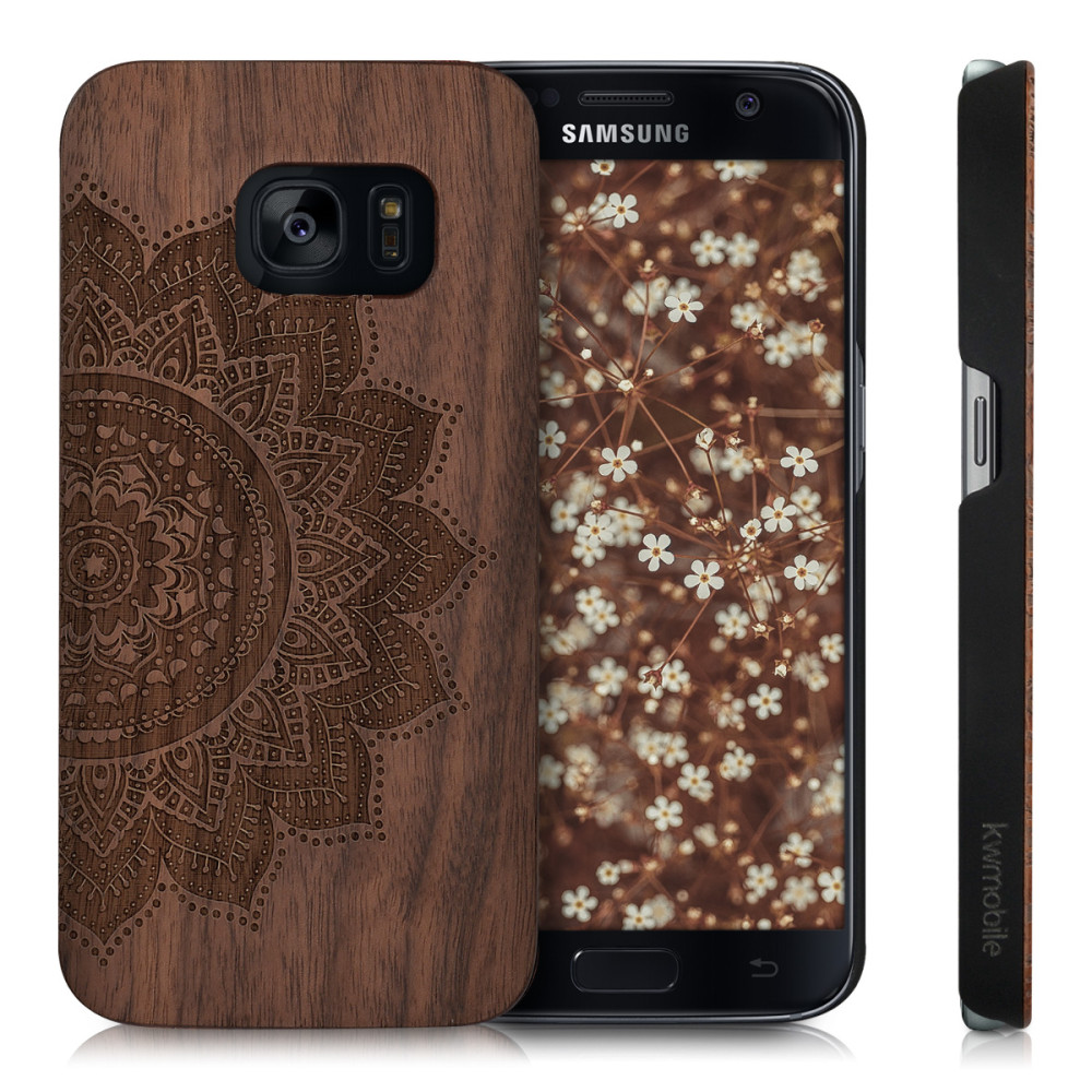 KW Σκληρή Ξύλινη Θήκη Samsung Galaxy S7 (39561.03)