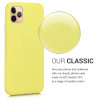 ΚW Θήκη Σιλικόνης Apple iPhone 11 Pro - Yellow Matte (49788.49)