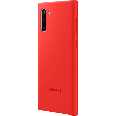 Official Samsung Silicone Cover Θήκη Σιλικόνης - Samsung Galaxy Note 10 - Red (EF-PN970TREGWW)