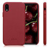 Kalibri Σκληρή Δερμάτινη Θήκη Apple iPhone XR - Smooth Genuine Leather Hard Case - Red (45955.09)