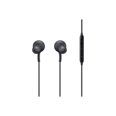 Samsung Stereo Headset - Ακουστικά Handsfree Type C - Black (EO-IC100BBEGEU)