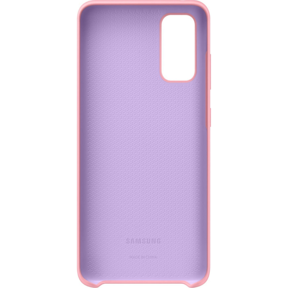 Official Samsung Θήκη Σιλικόνης Samsung Galaxy S20 - Pink (EF-PG980TPEGEU)