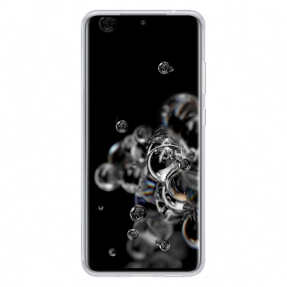 Official Samsung Θήκη Σιλικόνης Samsung Galaxy S20 Ultra - Transparent (EF-QG988TTEGEU)