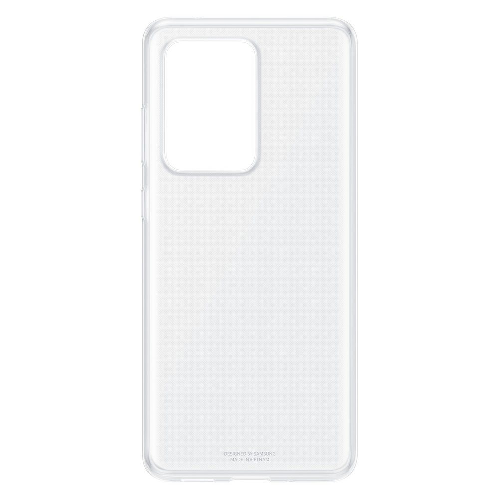 Official Samsung Θήκη Σιλικόνης Samsung Galaxy S20 Ultra - Transparent (EF-QG988TTEGEU)