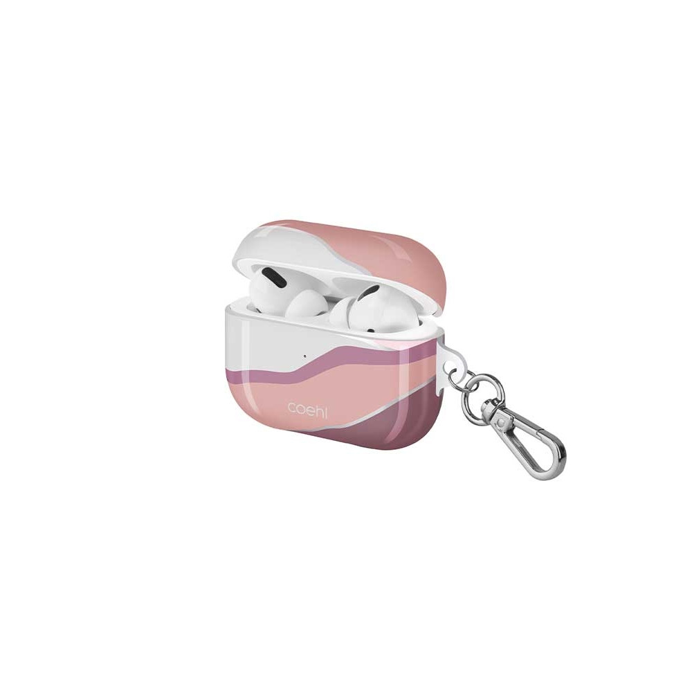 Uniq Coehl Ciel Θήκη Slim Hybrid Apple Airpods Pro 1st Gen - Sunset Pink (75868)