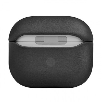 Uniq Terra Case - Δερμάτινη Θήκη για Apple AirPods 3rd Gen - Black (UNIQ-AIRPODS(2021)-TERBLK)