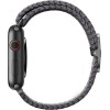 Uniq Aspen Braided Band - Premium Πλεκτό Λουράκι Apple Watch Ultra/SE/11/10/9/8/7/6/5/4 (49/46/45/44mm) - Grey (UNIQ-44MM-ASPGRY)