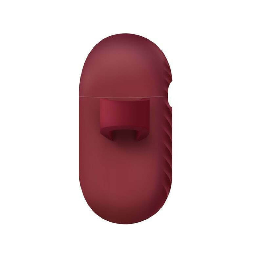 Uniq Vencer Case - Θήκη Σιλικόνης για AirPods 3rd Gen - Maroon (UNIQ-AIRPODS(2021)-VENMRN)