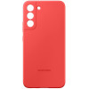 Official Samsung Silicone Cover Θήκη Σιλικόνης - Samsung Galaxy S22 Plus 5G - Coral (EF-PS906TPEGWW)