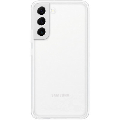 Samsung Frame Cover - Σετ Θήκη με 2 x Tempered Glass Πλάτης - Samsung Galaxy S22 Plus 5G - Transparent (EF-MS906CTEGWW)