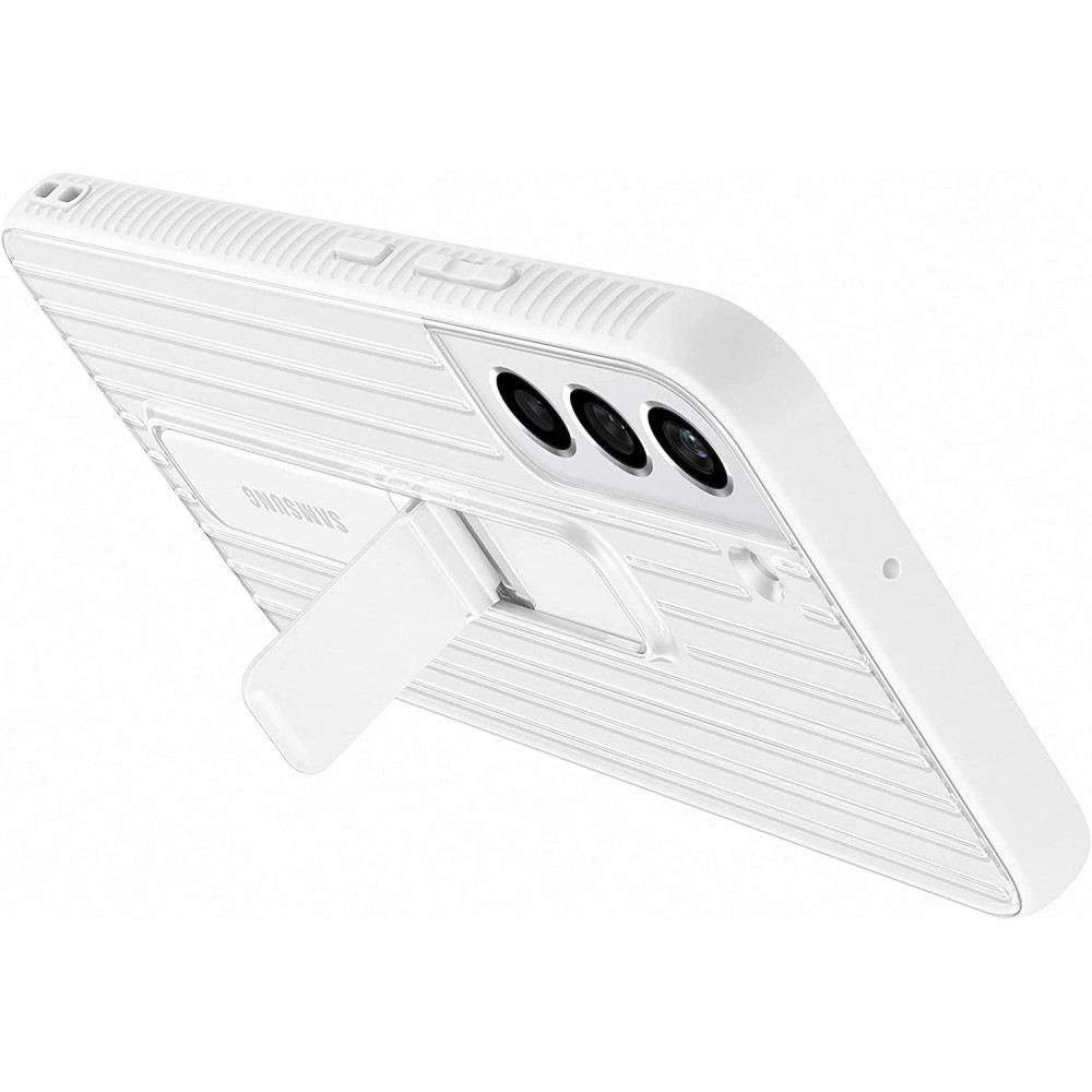 Official Samsung Protective Standing Cover - Θήκη Samsung Galaxy S22 Plus 5G - White (EF-RS906CWEGWW)