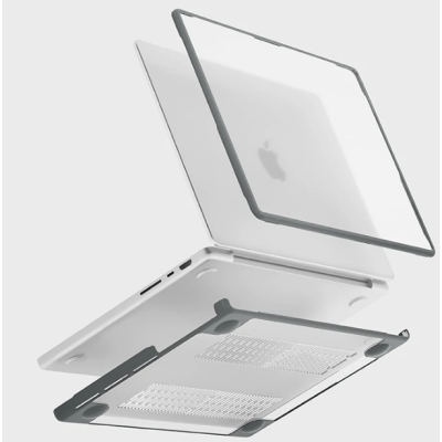 Uniq Σκληρή Θήκη Venture MacBook Pro 16'' 2021 με Προστασία Πληκτρολογίου και Κάλυμμα Κάμερας - Frost Grey (UNIQ-MP16(2021)-VENFGRY)