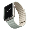 Uniq Revix Μαγνητικό Λουράκι Premium Σιλικόνης Apple Watch Ultra/SE/11/10/9/8/7/6/5/4 (49/46/45/44mm) - Sage / Beige (UNIQ-45MM-REVSAGBEG)