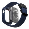 Uniq Monos Unibody Λουράκι Σιλικόνης με Θήκη - Apple Watch SE/9/8/7/6/5/4 (45/44mm) - Marine Blue (UNIQ-45MM-MONOSBLU)