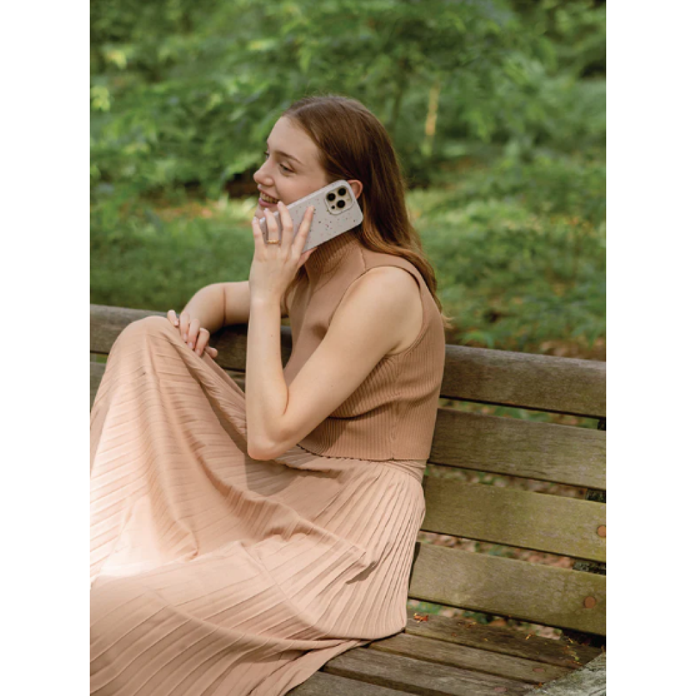 Uniq Coehl Terrazzo - Ανθεκτική Θήκη Superior Hybrid - Apple iPhone 14 Pro Max - Sandstone (UNIQ-IP6.7PM(2022)-TEZSSTN)