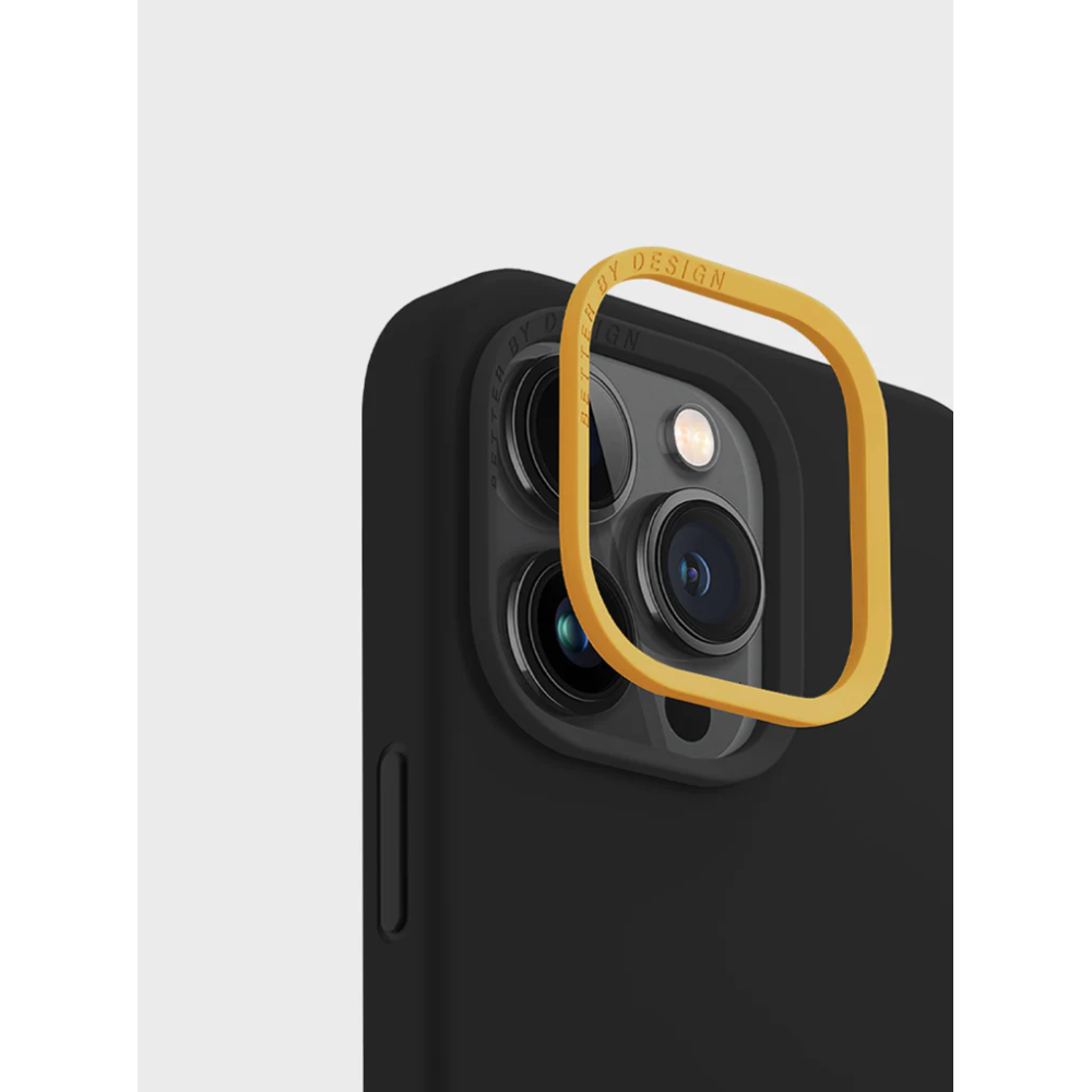 Uniq Lino - Ανθεκτική Σκληρή Θήκη με 2 x Πλαίσια Κάμερας - Apple iPhone 14 Pro Max - Black (UNIQ-IP6.7PM(2022)-LINOBLK)