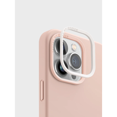 Uniq Lino - Ανθεκτική Σκληρή Θήκη με 2 x Πλαίσια Κάμερας - Apple iPhone 14 Pro - Pink (UNIQ-IP6.1P(2022)-LINOPNK)