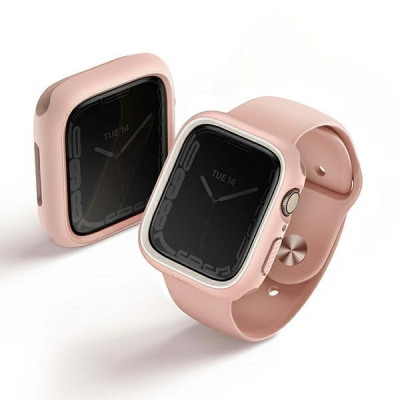 Uniq Moduo Case - Θήκη Apple Watch SE/9/8/7/6/5/4 (45/44mm) - Pink / White (UNIQ-45MM-MDPNKWHT)