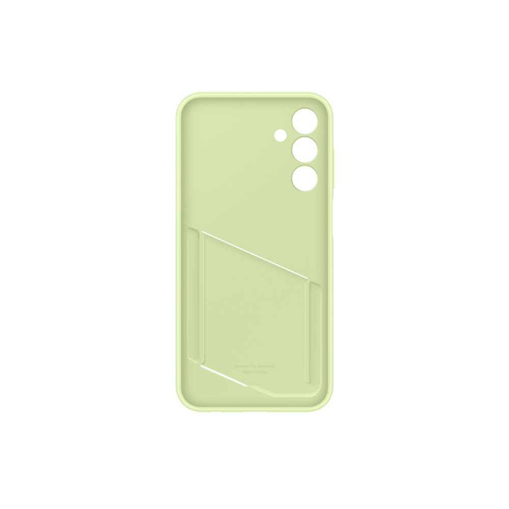 Θήκη Σιλικόνης με Υποδοχή για Κάρτα - Samsung Galaxy A15 - Official Samsung Card Slot Case - Lime (EF-OA156TMEGWW)