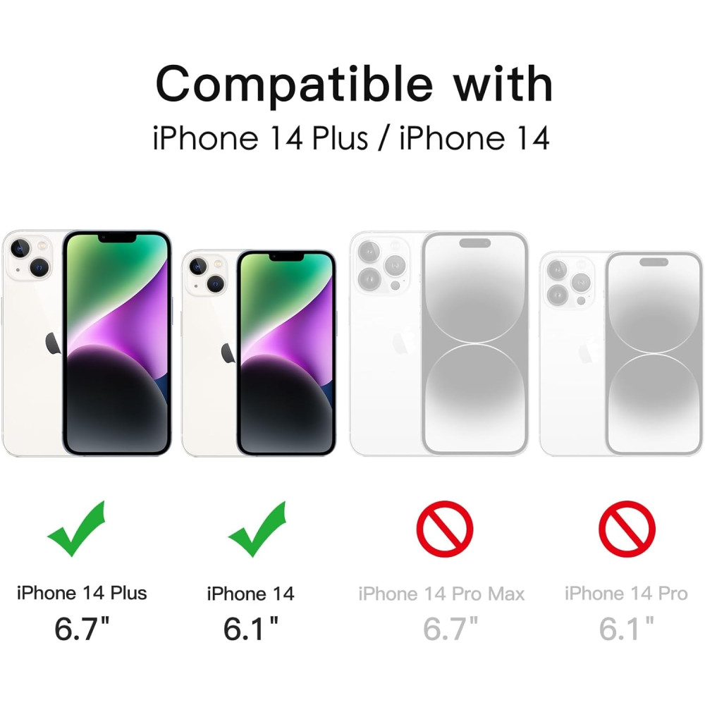 Uniq Optix Lens Protector - Αντιχαρακτικό Γυαλί Προστασίας για Φακό Κάμερας - Apple iPhone 14 / 14 Plus - Black (UNIQ-IP6.1-6.7M-LENSBLK)