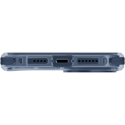 Uniq Combat MagClick - Ανθεκτική Ημιδιάφανη MagSafe Θήκη - Apple iPhone 15 Pro - Smoke Blue (UNIQ-IP6.1P(2023)-COMAFMSBU)