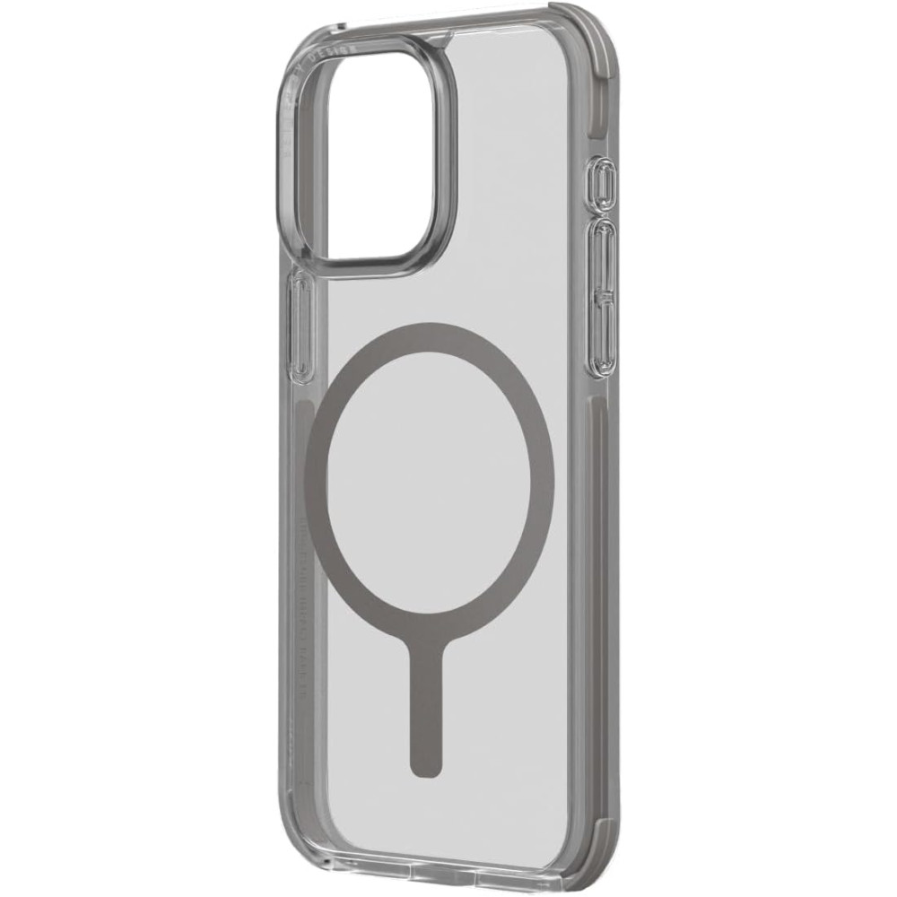 Θήκη Apple iPhone 15 Pro Max - Uniq Combat MagClick Ανθεκτική Ημιδιάφανη με MagSafe - Frost Grey (UNIQ-IP6.7P(2023)-COMAFMFGY)
