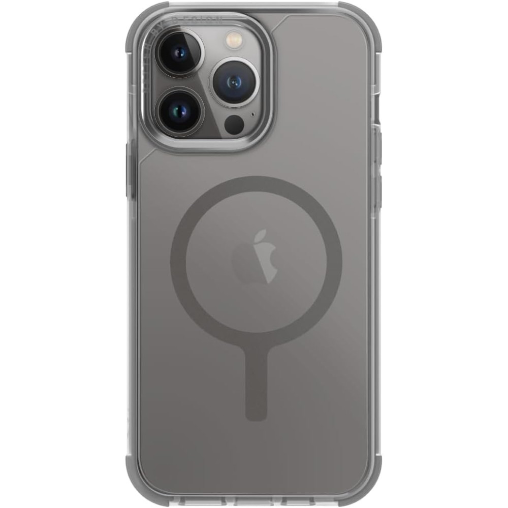 Θήκη Apple iPhone 15 Pro Max - Uniq Combat MagClick Ανθεκτική Ημιδιάφανη με MagSafe - Frost Grey (UNIQ-IP6.7P(2023)-COMAFMFGY)