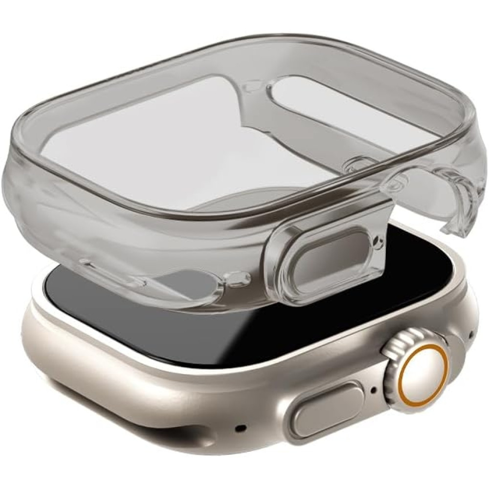 Uniq Garde Slim Hybrid Θήκη Apple Watch Ultra 3 / Ultra 2 / Ultra 1 49mm - Smoked Grey (UNIQ-49MM-GARSMK)