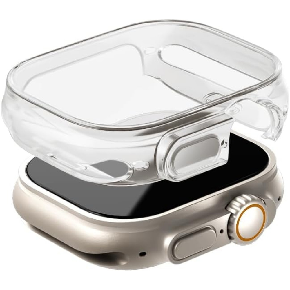 Uniq Garde Slim Hybrid Θήκη Apple Watch Ultra 3 / Ultra 2 / Ultra 1 49mm - Dove Clear (UNIQ-49MM-GARCLR)