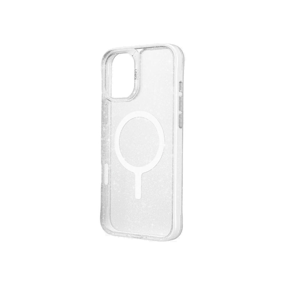 Θήκη Apple iPhone 16 Pro Max - Uniq LifePro Xtreme MagClick Ανθεκτική Σκληρή με MagSafe - Lucent / Clear Glitter (UNIQ-IP6.9P(2024)-LPRXMLUC)