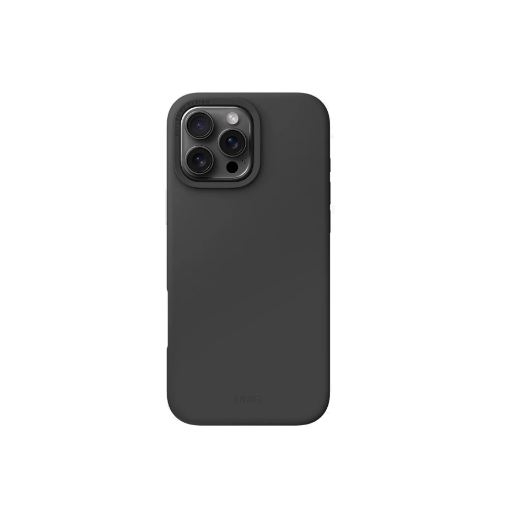 Θήκη Apple iPhone 16 Pro Max - Uniq Lino Hue MagClick Ανθεκτική Σκληρή με MagSafe & 2 x Πλαίσια Κάμερας - Grey (UNIQ-IP6.9P(2024)-LINOHMGRY)