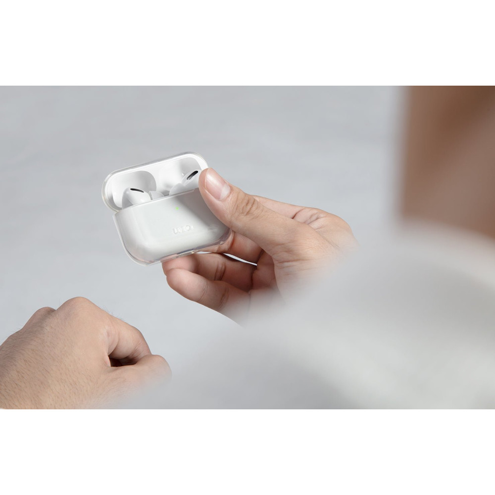 Θήκη AirPods 4th Gen Uniq Glase Case Διάφανη Σιλικόνης - Clear (UNIQ-AIRPODS(2024)-GLSCLR)