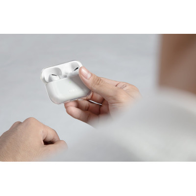 Θήκη AirPods 4th Gen Uniq Glase Case Διάφανη Σιλικόνης - Clear (UNIQ-AIRPODS(2024)-GLSCLR)
