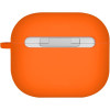 Θήκη AirPods 4th Gen Uniq Nexo Σκληρή με Ear Hooks / Άγκιστρα Αυτιών - Volt Orange (UNIQ-AIRPODS(2024)-NEXVORG)