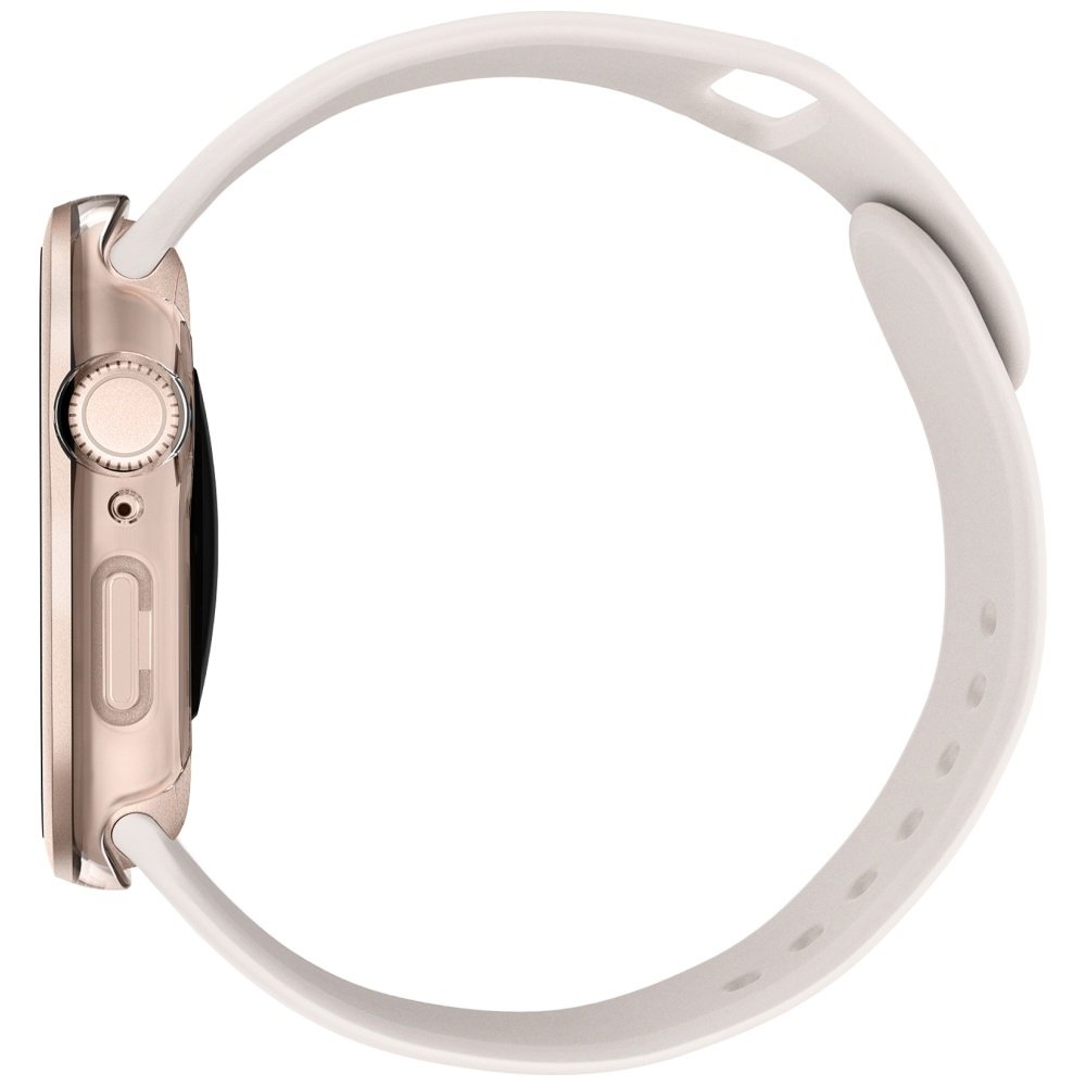 Θήκη Apple Watch 11 / 10 46mm Uniq Voute με Tempered Glass - Rose Gold (UNIQ-46MM-VOURGLD)