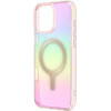 Θήκη iPhone 16 Pro Uniq Iridescia Ανθεκτική & Ιριδίζουσα με MagSafe - Pink Prism (UNIQ-IP6.3P(2024)-IRDMPPRS)