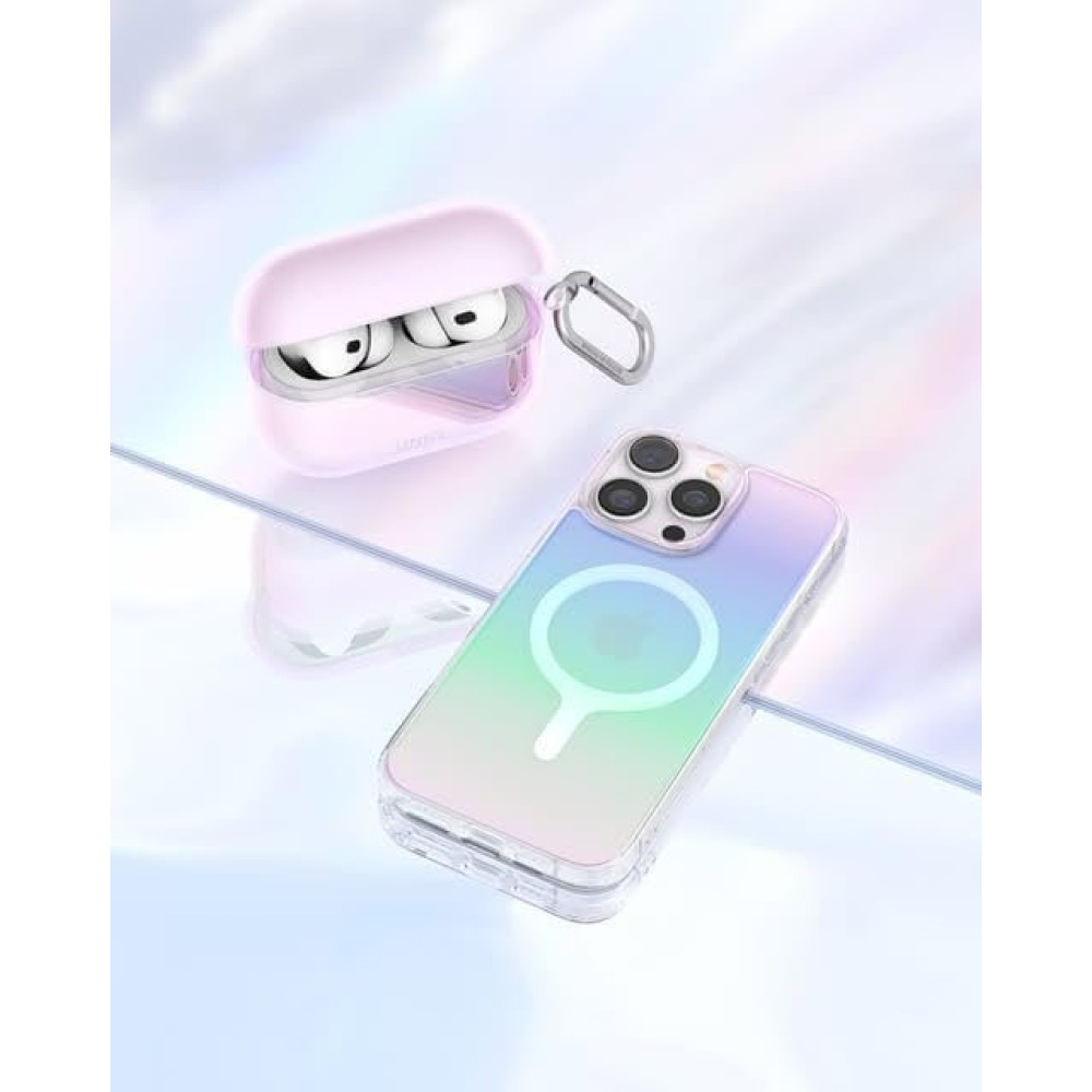 Θήκη iPhone 16 Pro Max Uniq Iridescia Ανθεκτική & Ιριδίζουσα με MagSafe - Holo Quartz (UNIQ-IP6.9P(2024)-IRDMHQTZ)